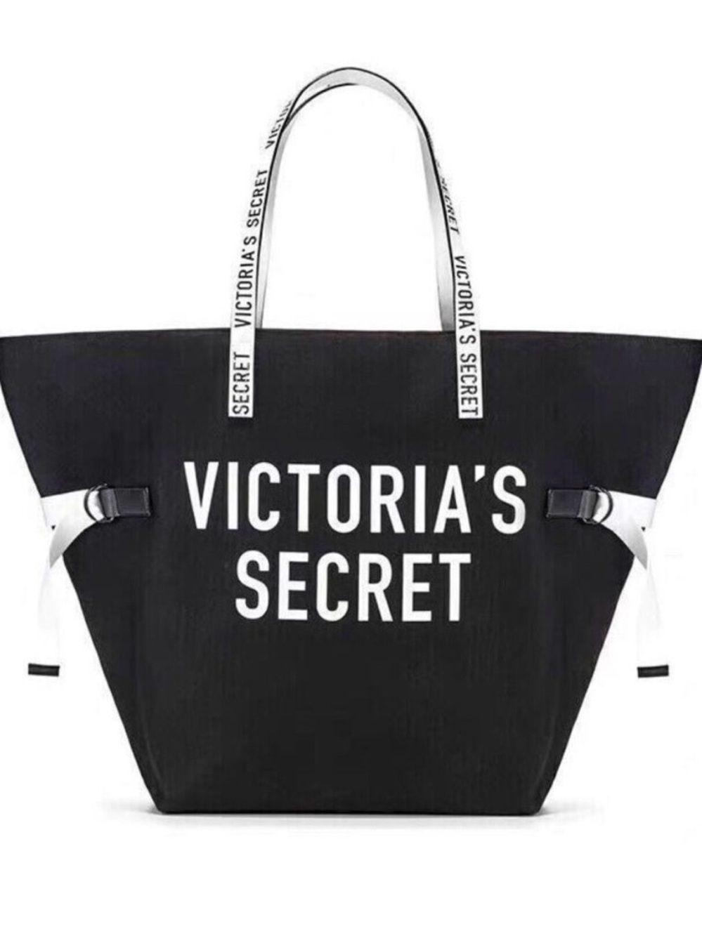 Victoria's Secret Black Logo Tote Bag 2018